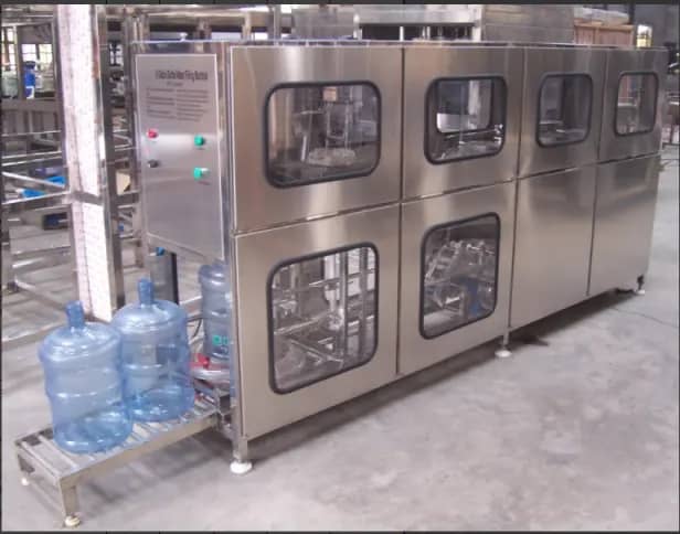 Usine d'eau Pure certifié